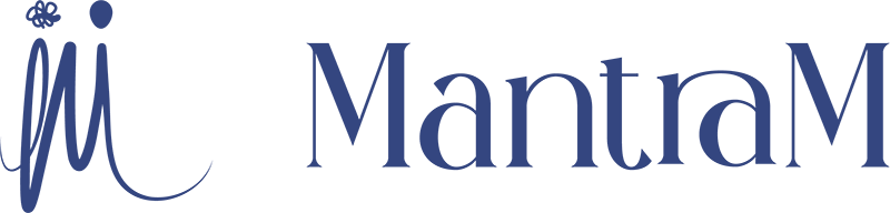 mantram logo blue